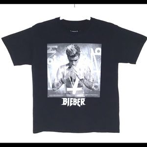 Purpose Tour Justin Bieber Concert Tee Shirt Sz YM